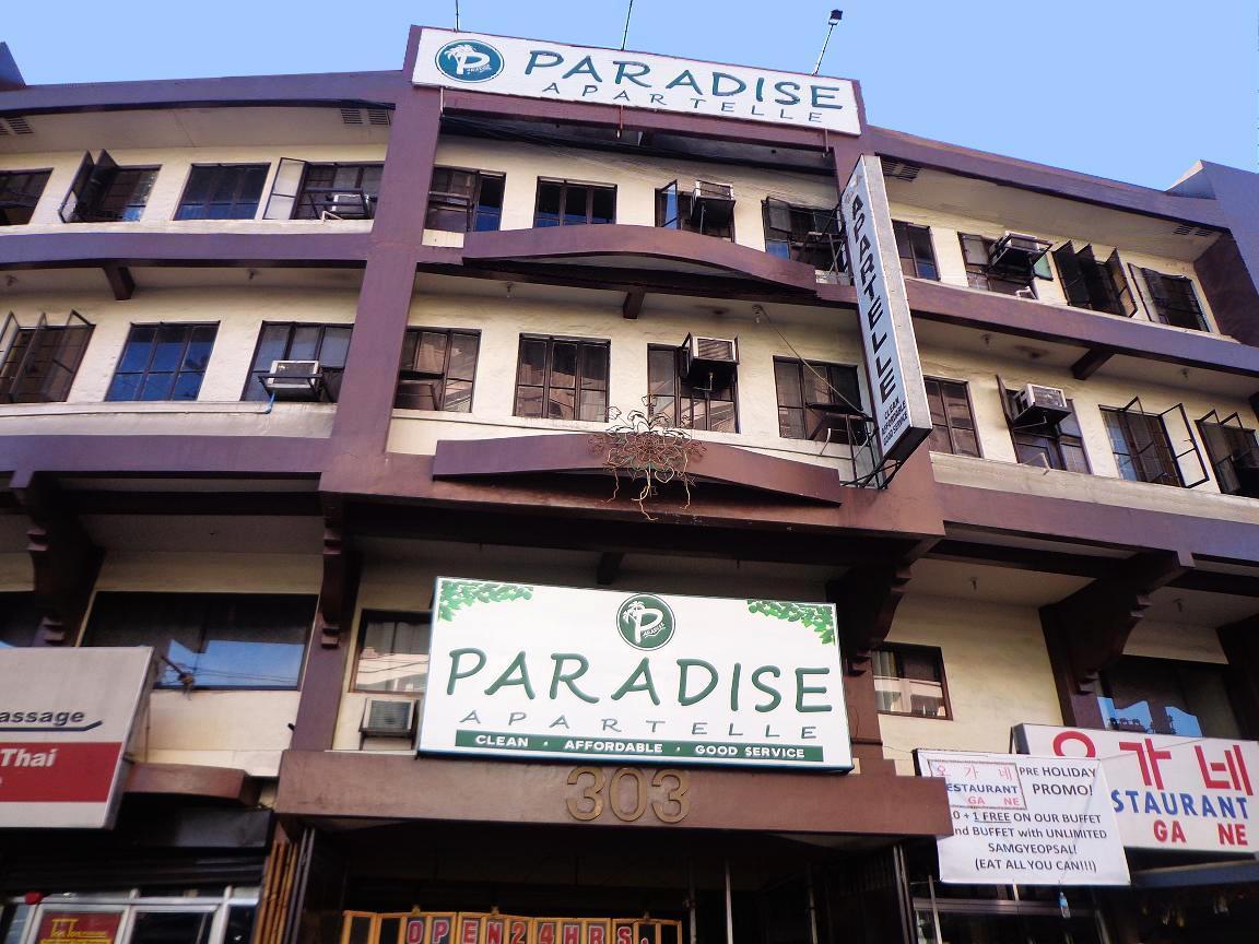 马尼拉 Oyo 191 Paradise Apartelle酒店 外观 照片